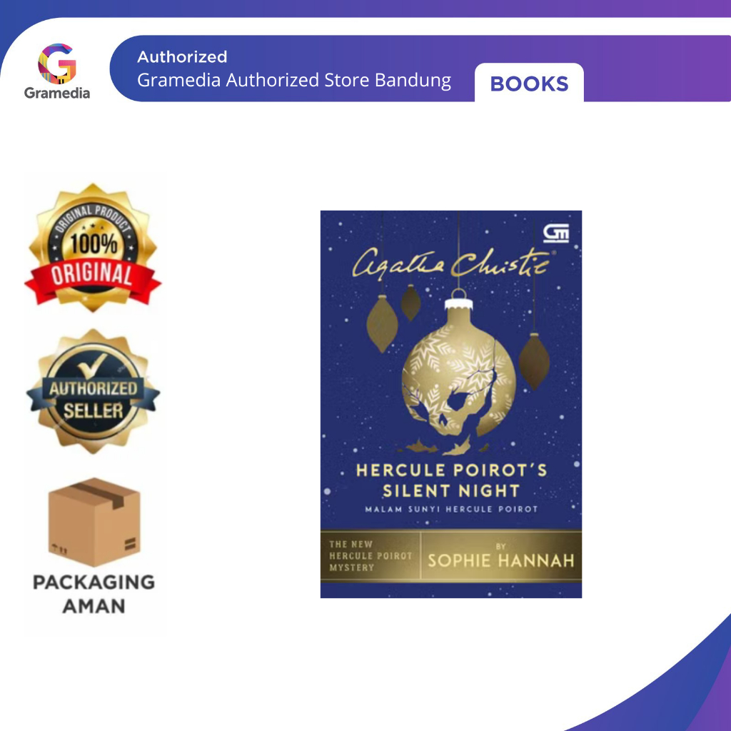 Gramedia Bandung - Malam Sunyi Hercule Poirot (Hercule Poirot's Silent Night)