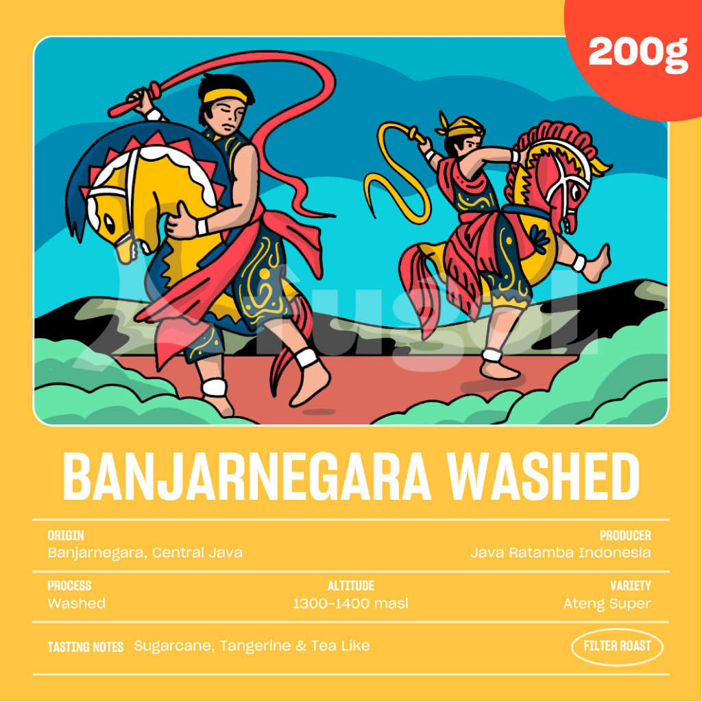 

Biji Kopi Arabika Banjarnegara Washed (200 gr) Single Origin Specialty