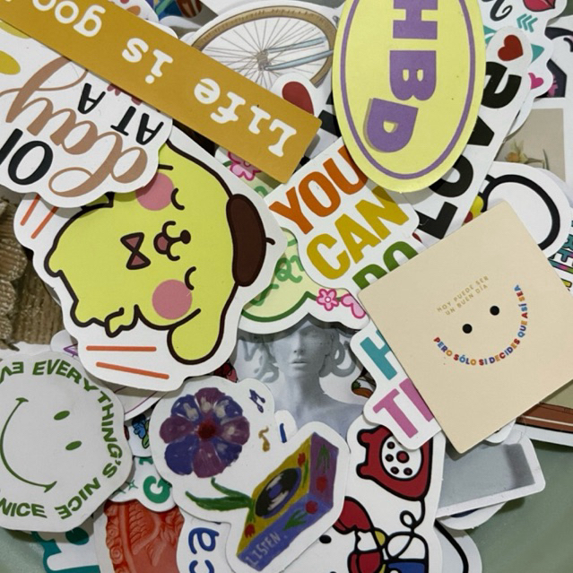 

random stiker murah stiker sanrio freebies