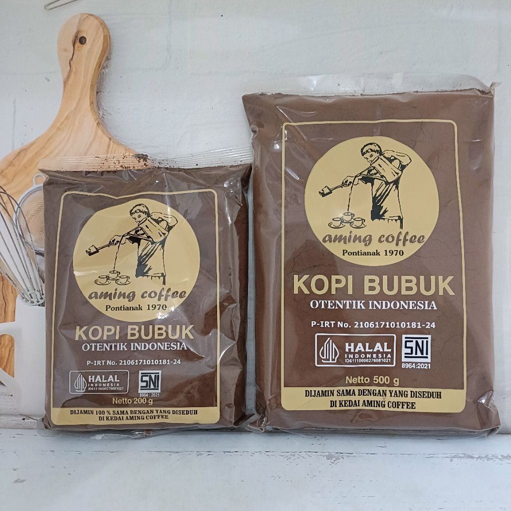 

AMING KOPI BUBUK ( 500GR DAN 200GR )