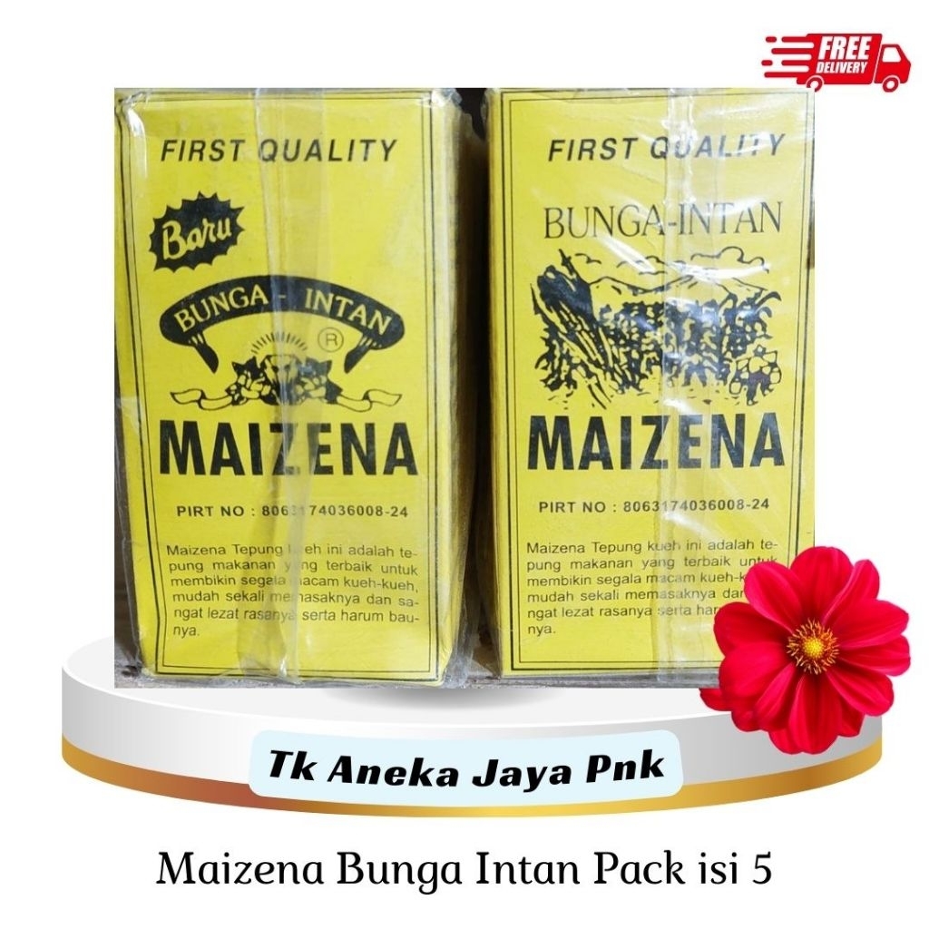 

Maizena Bunga Intan Pack isi 5