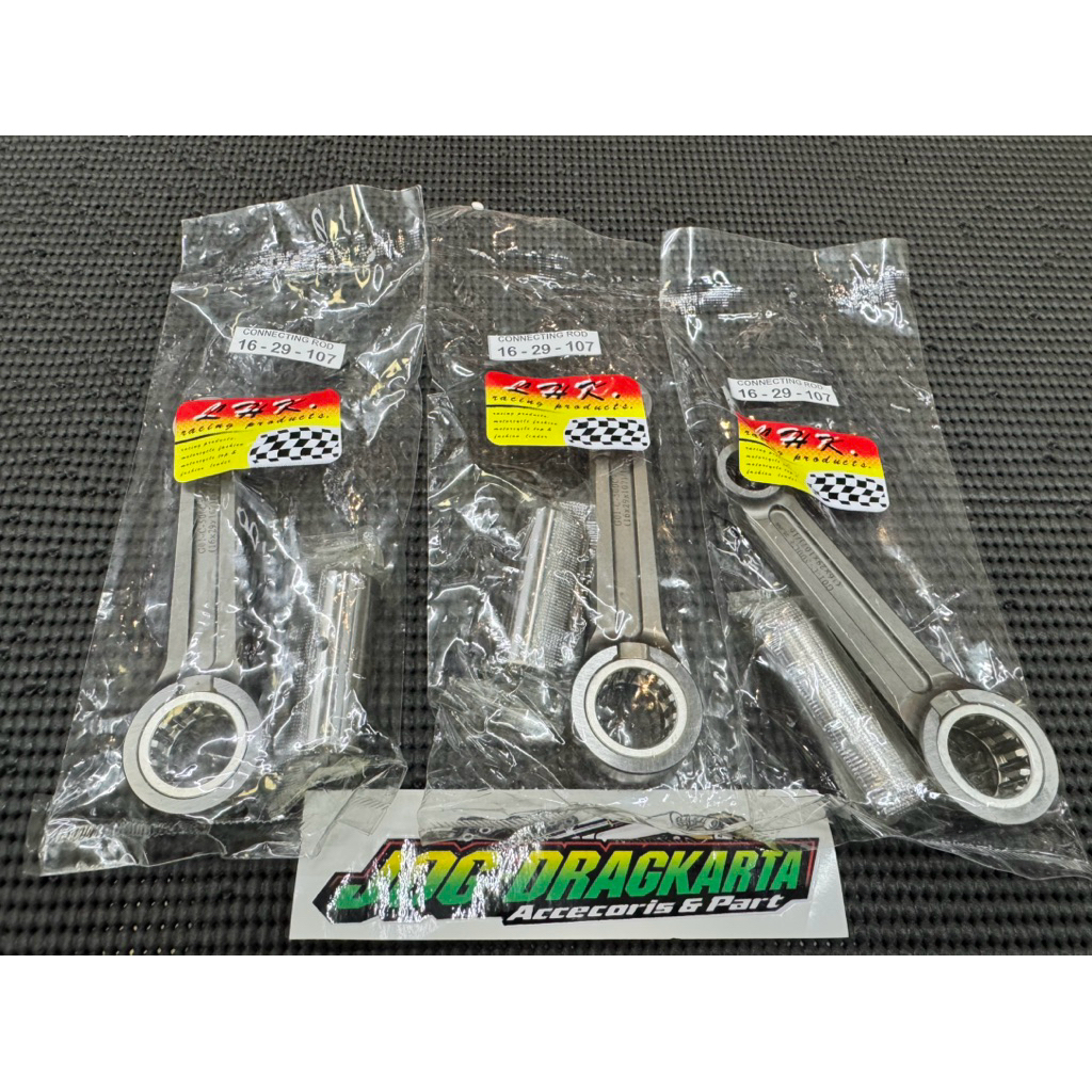 STANG SETANG SEHER LHK CONECTING ROD FORGED RXZ RX Z PEN 16 DIAMETER BIG END 29 PANJANG 107L ORIGINA