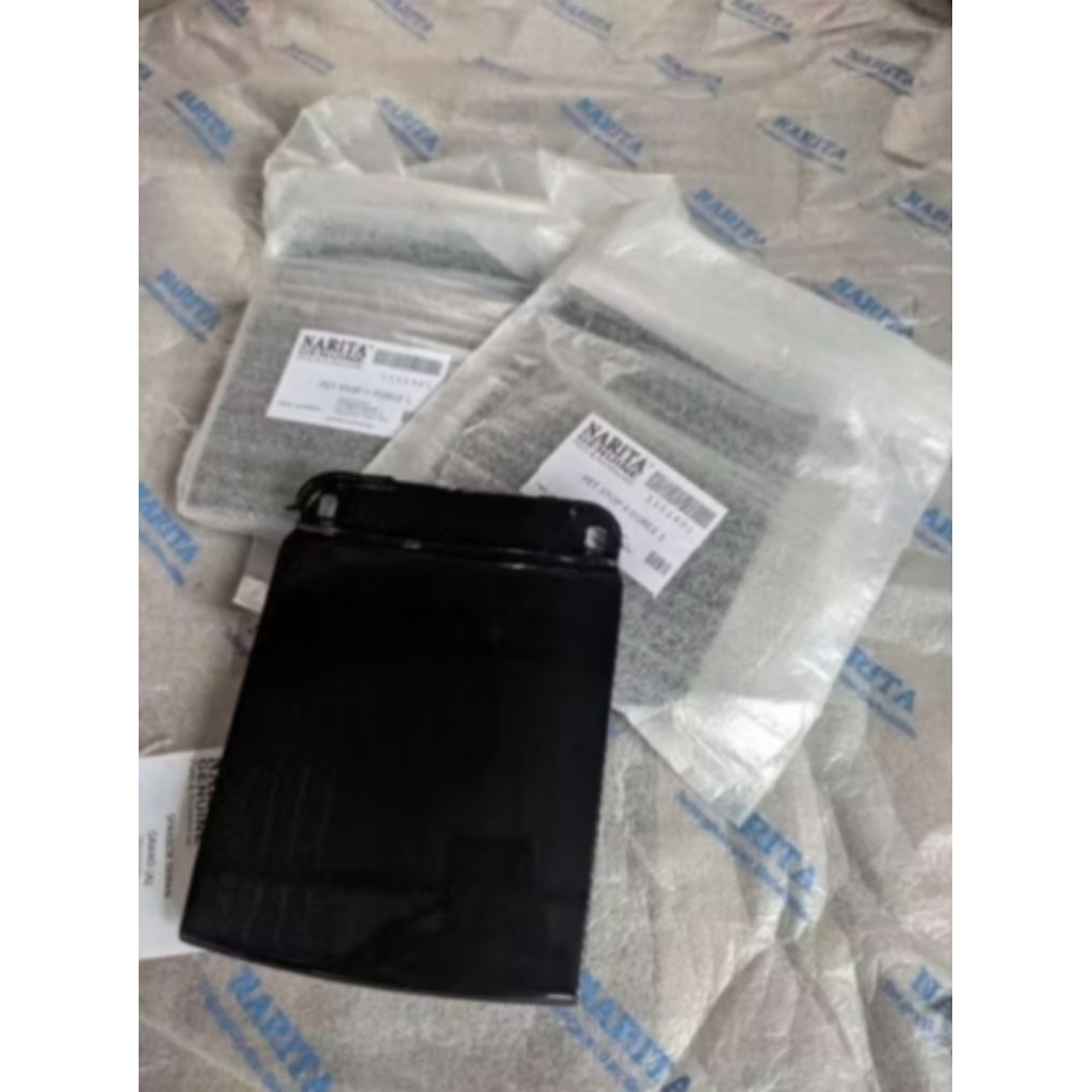 Pet sambungan body belakang motor Yamaha Fiz Force one Force1 cripton sigma Warna HITAM