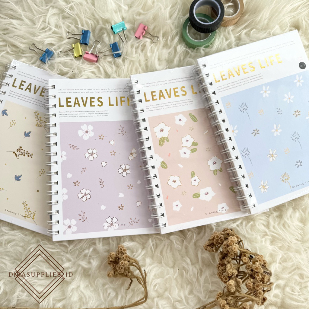 

Buku Tulis Notebook Catatan Spiral A5 Index Cover Karton Tebal Spiral Desain Simple Elegan Minimalis Daily Planning Budgeting Diary Book Aesthetic