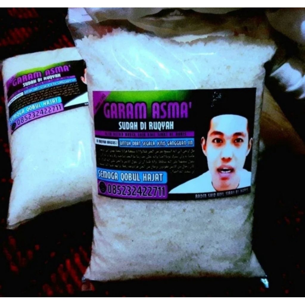 

Garam Asmak 1Kg Khusus Penangkal JN