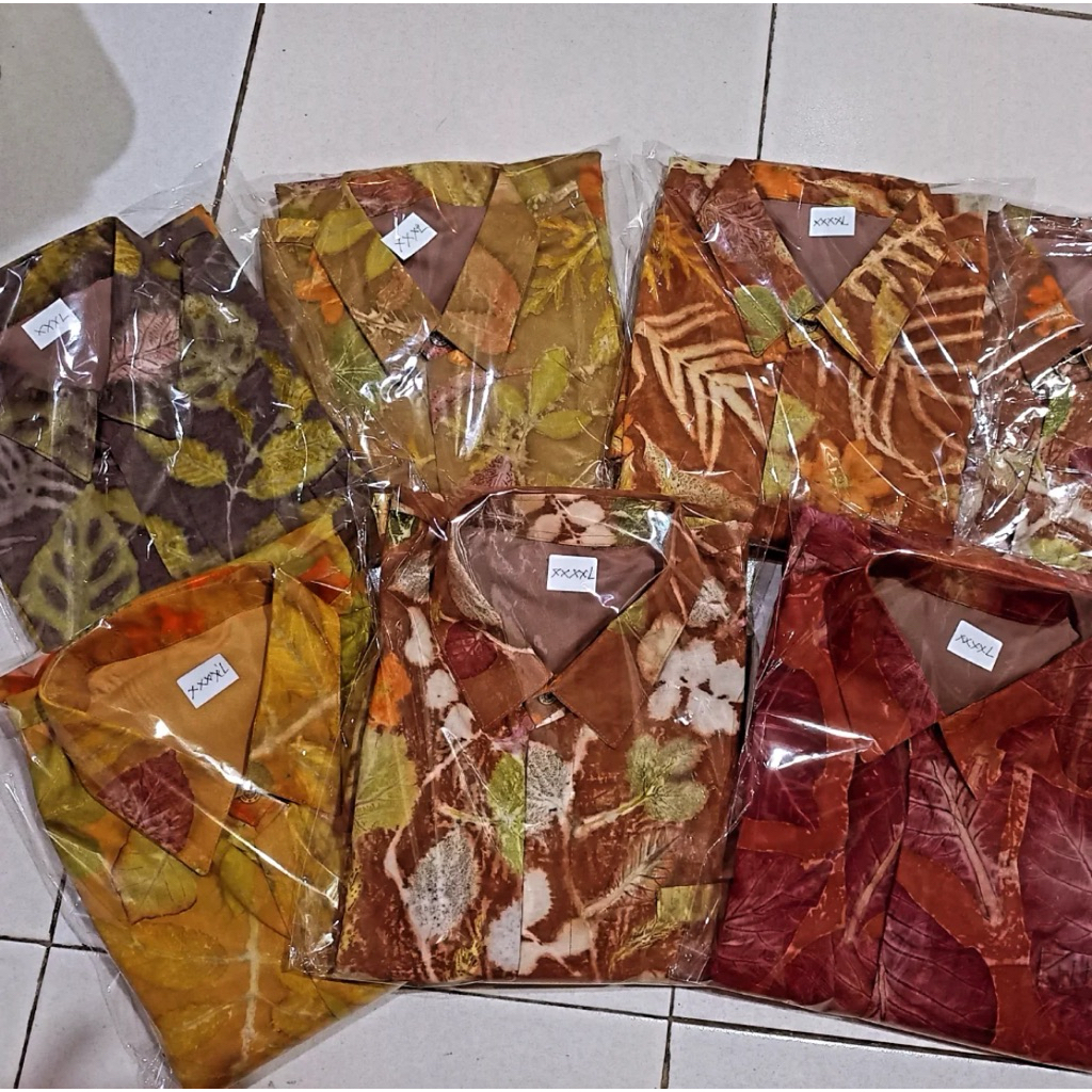 kemeja Ecoprint asli