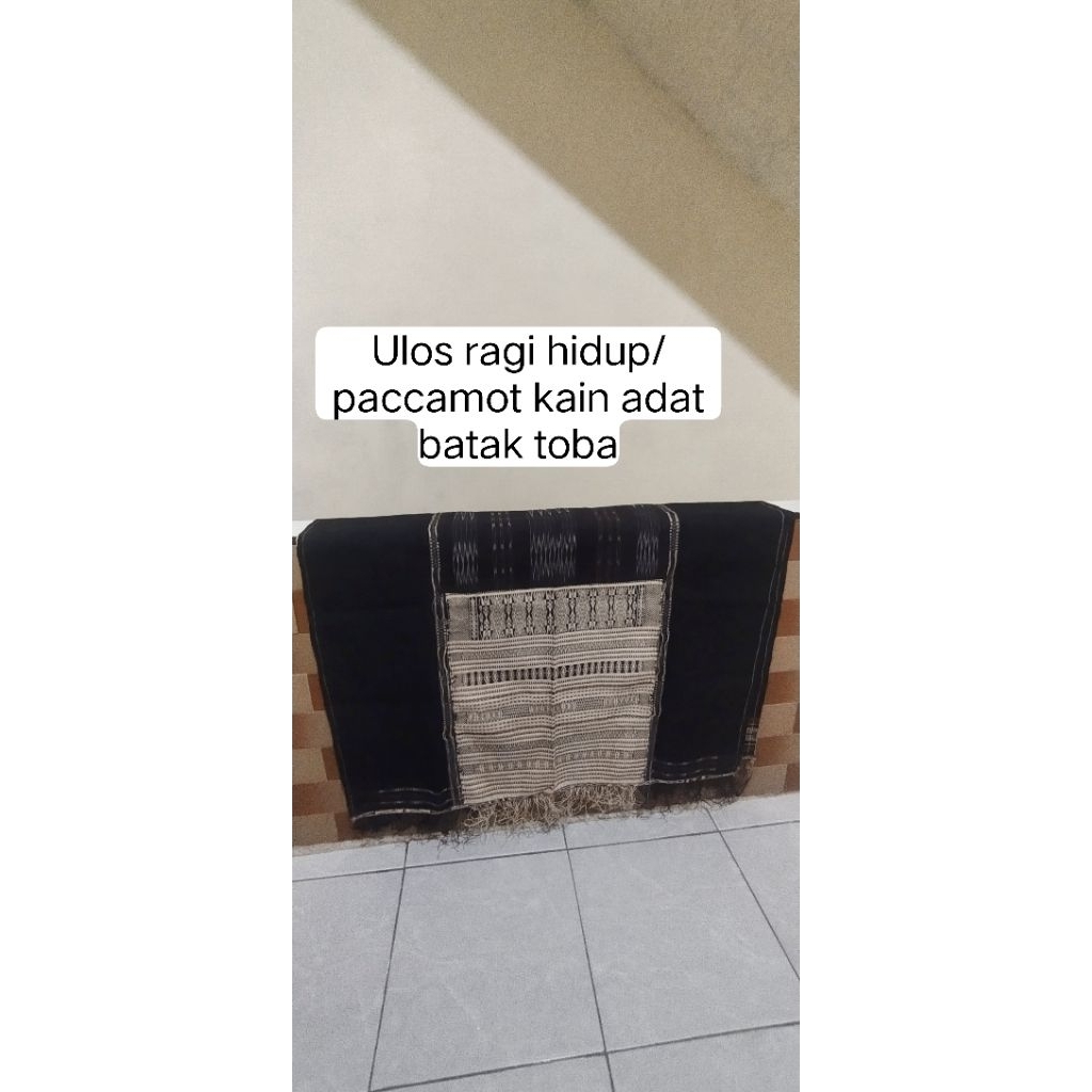 Ulos ragi hidup/paccamot kain adat batak toba