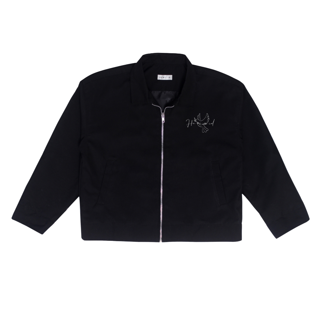 Hema Boxy Work Jacket Pria - Flying Bird