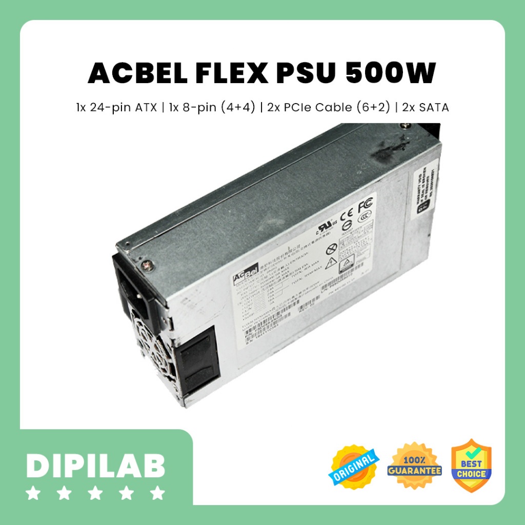 PSU AcBel 500W Flex | ACBEL | FLEX PSU | PSU FLEX | ACBEL 500W | FLEX PSU 1U ATX PSU FLEX ATX 1U