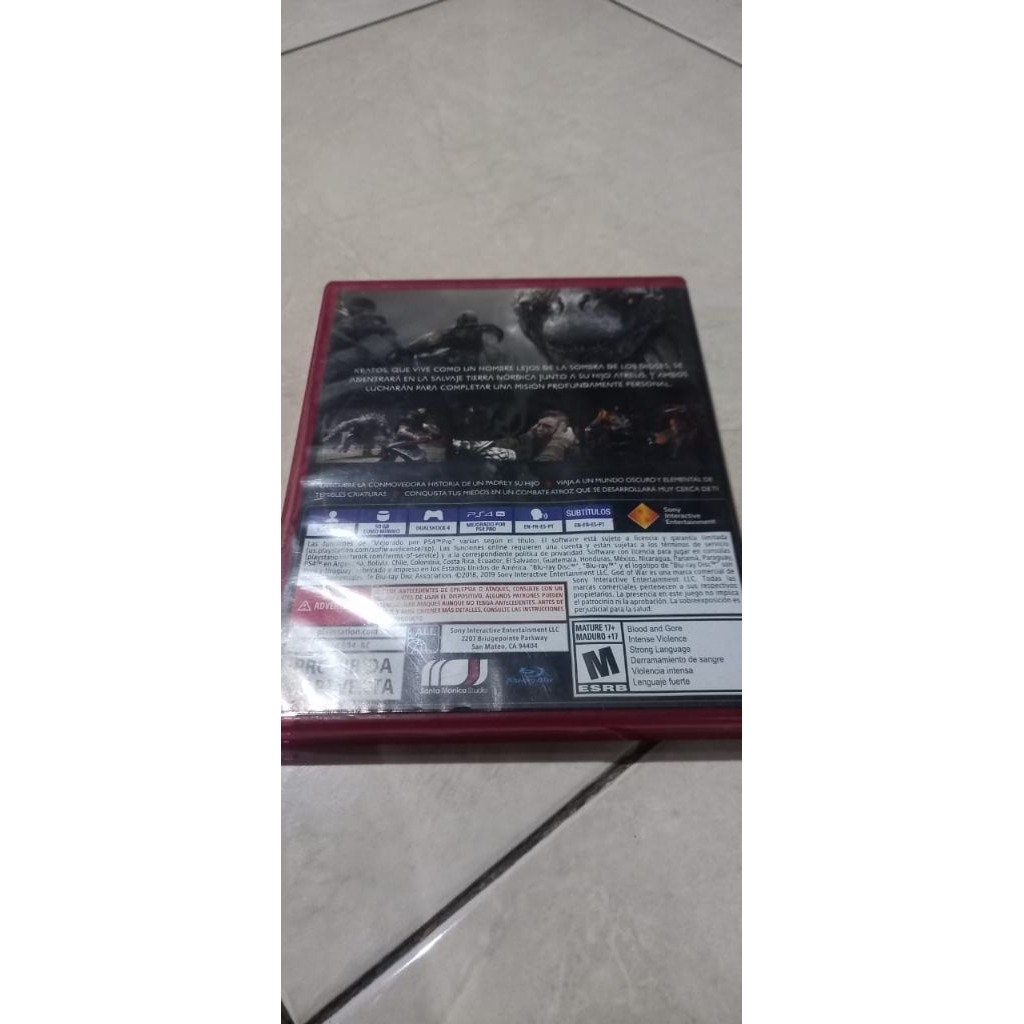 BD PS4 God of war