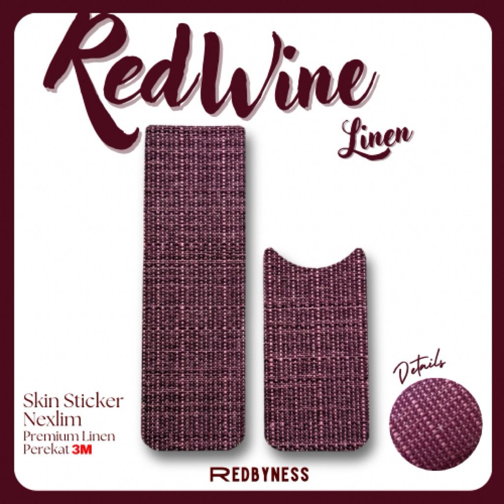 

redbyness|Sticker Skin Linen Series Nexlim