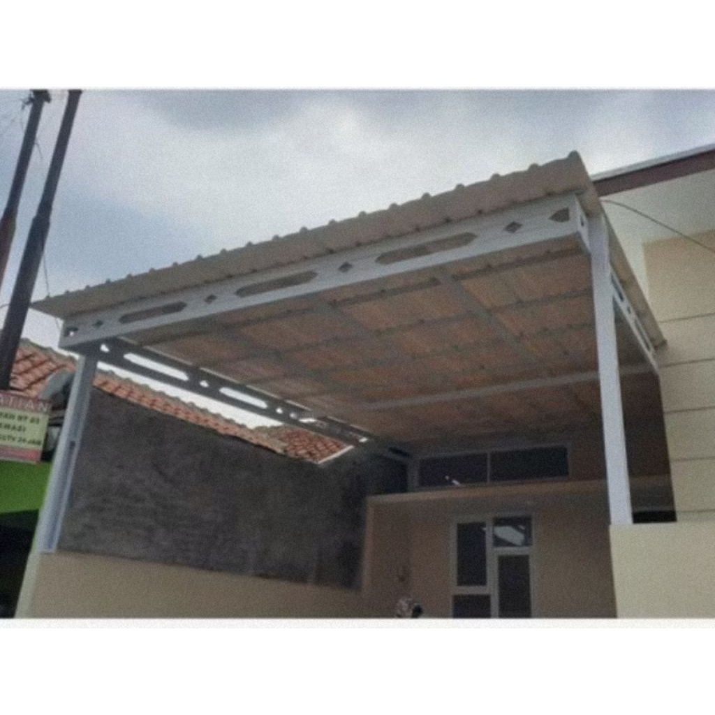 kanopi bajar ringan minimalis kanopi rumah