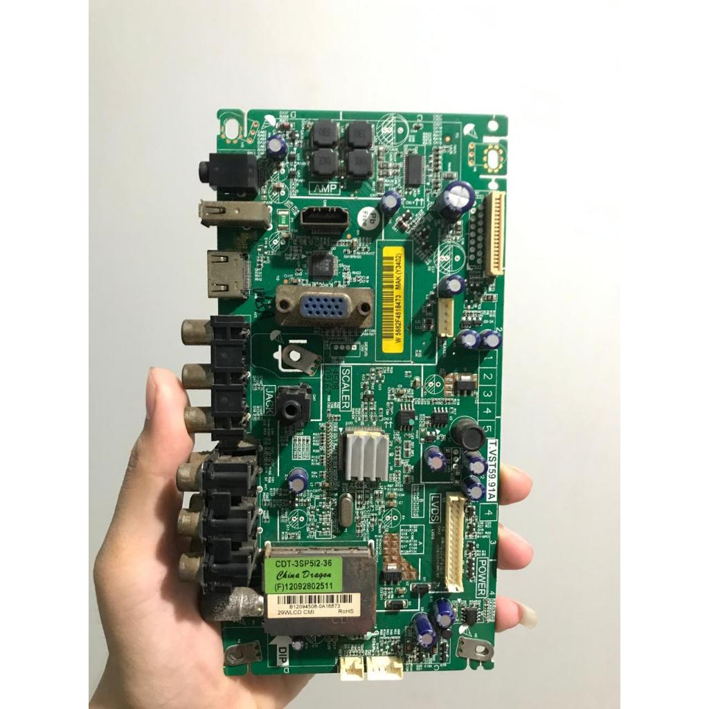 SHARP LC-29LE440M mesin tv mb modul mainboard tv SHARP LC-29LE440M