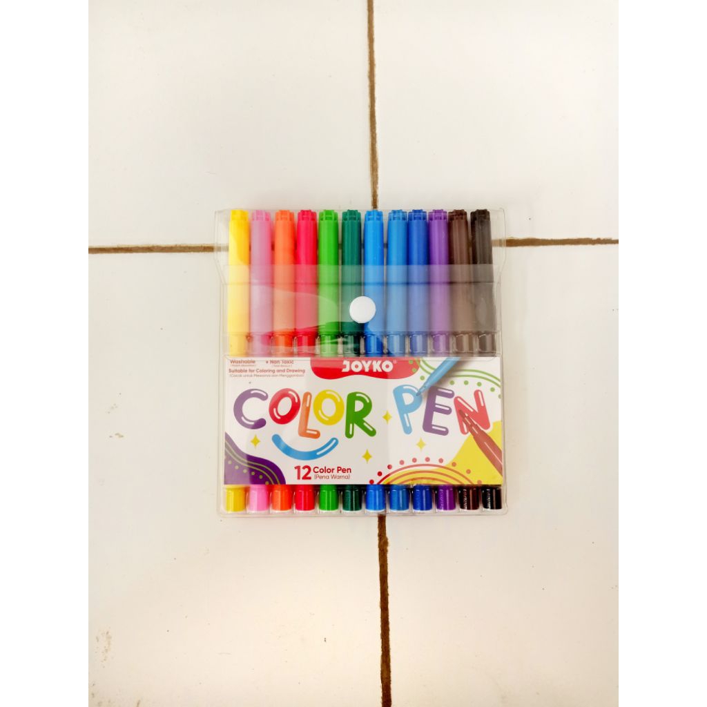 

spidol joyko 12warna color pen joyko 12Warna color pen joyko 12 warna