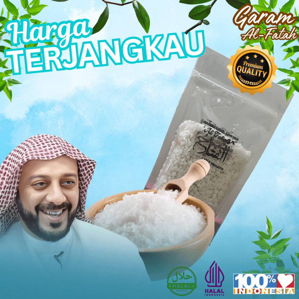 

Garam Terapy Original 275gr Al-Fatih Original 100% | Terapy Kaki