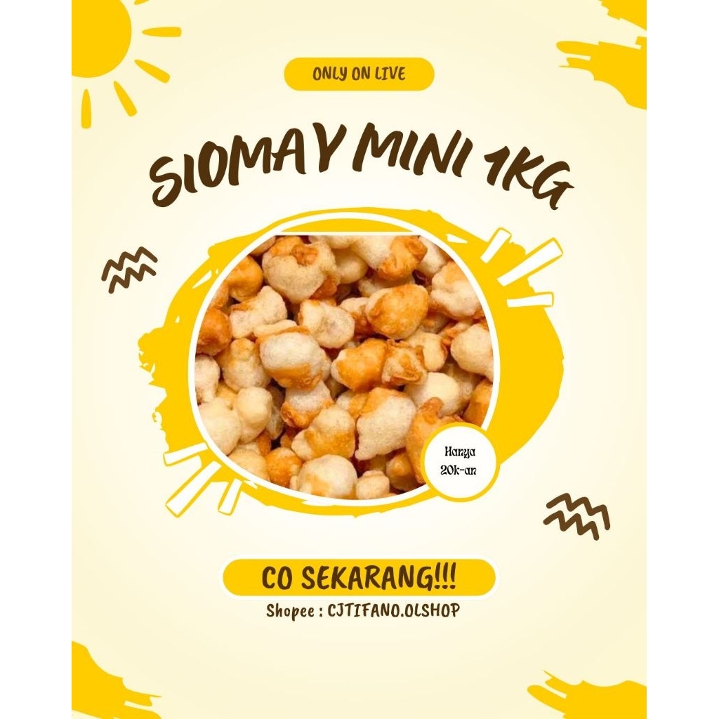 

SIOMAY MINI BANDUNG ENAK SIAP MAKAN