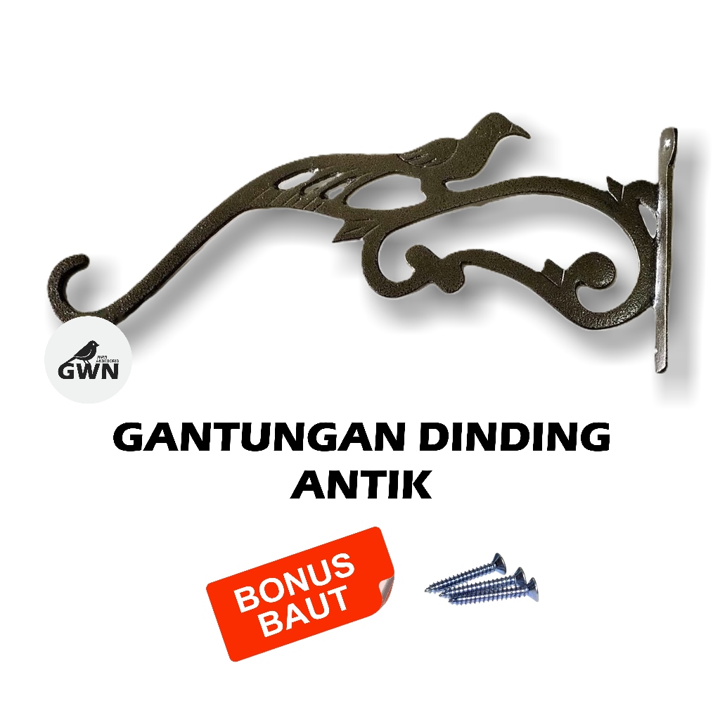 GANTUNGAN DINDING ANTIK GANTUNGAN TEMPEL SANGKAR POT CANTOLAN SANGKAR DINDING