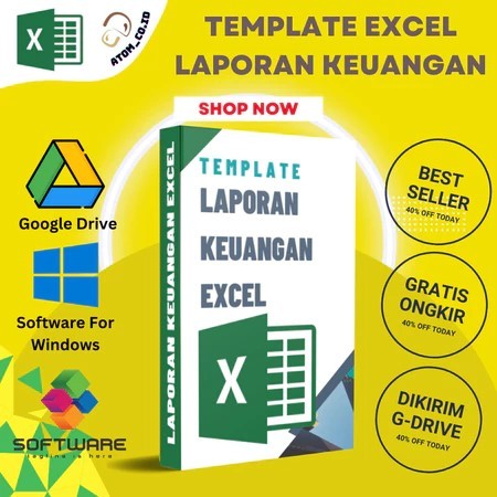 Template Excel Laporan Keuangan Bisnis