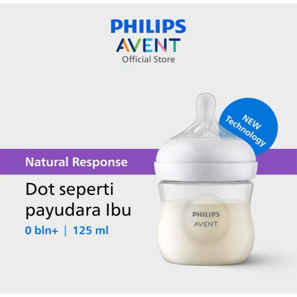 Philips Avent botol susu bayi Natural Response