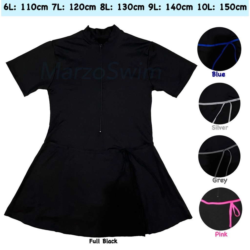 BAJU RENANG ROK WANITA EXTRA JUMBO 10L 9L 8L 7L 6L/ BAJU DIVING ROK RENANG WANITA JUMBO/ BAJU BERENA