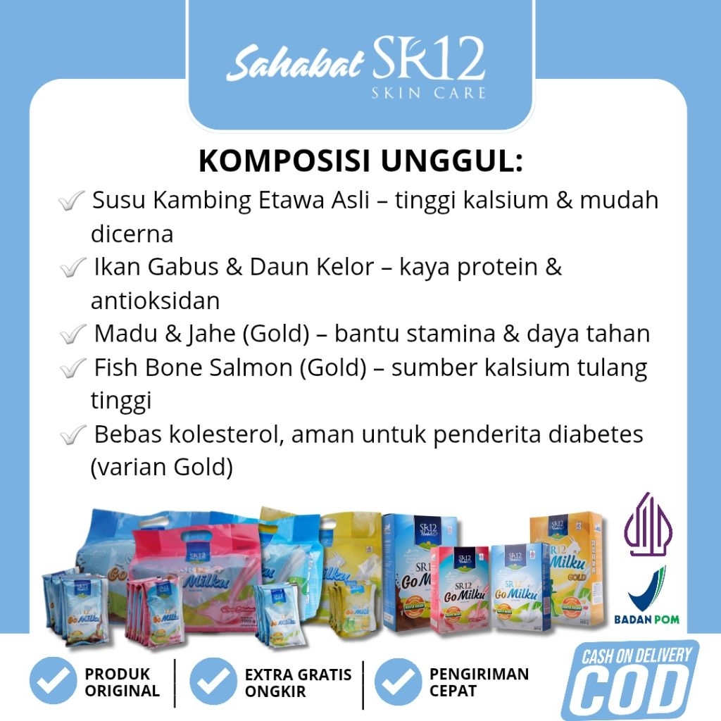 

GoMilku Susu Kambing Etawa Premium Terbaik Enak Tidak Amis, Kecerdasan Anak, Kesehatan Tulang, Kesehatan Jantung, Imun Booster, Menyehatkan Lambung, ASI Booster, Menambah Berat Badan