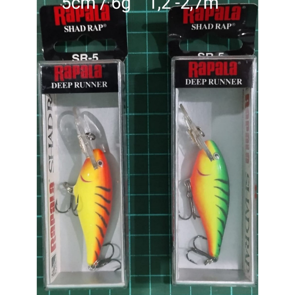 LURE / UMPAN RAPALA SHAD RAP / SR-5