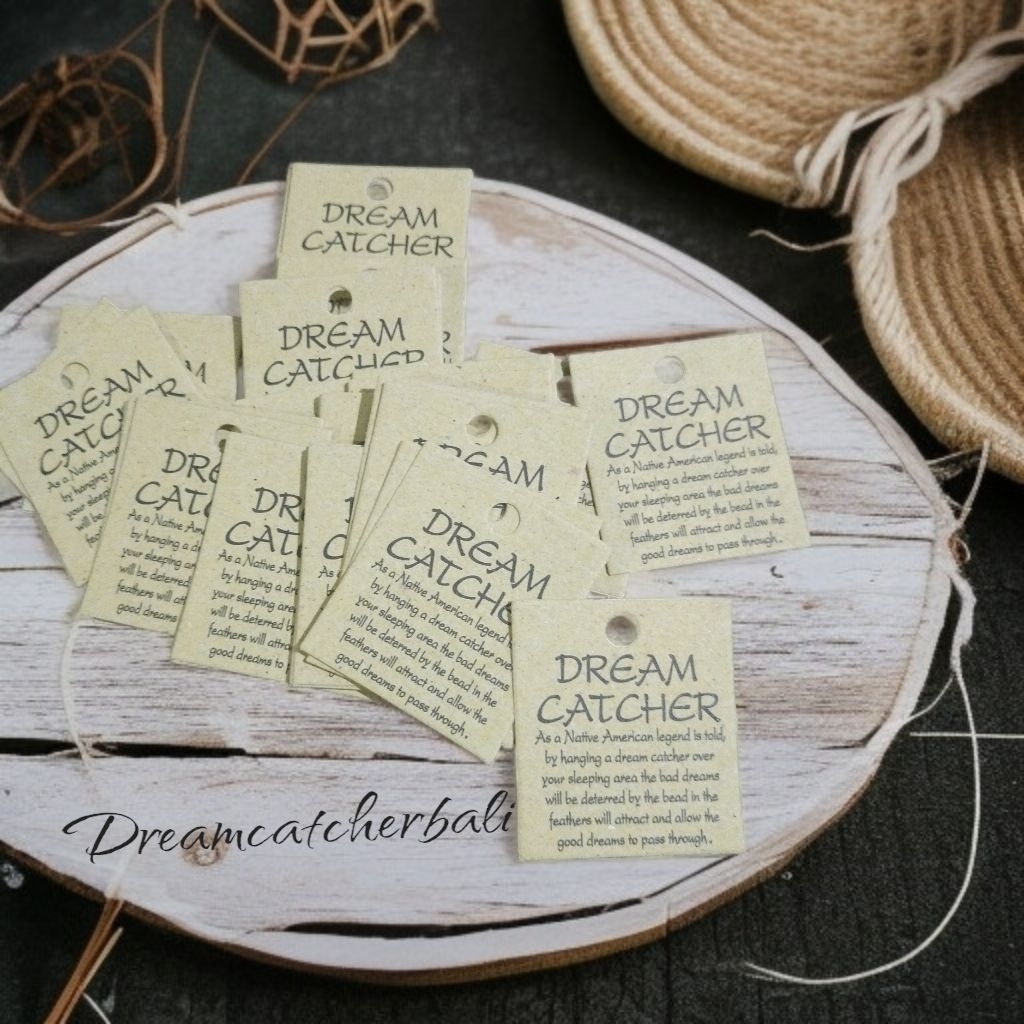 

label dream catcher isi 200pcs.
