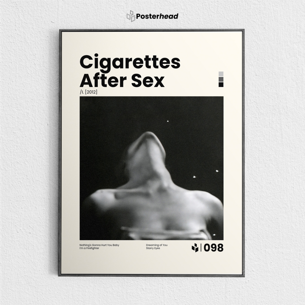 Poster Cigarettes After Sex - I. - Frameblock Hiasan Dinding - Posterhead