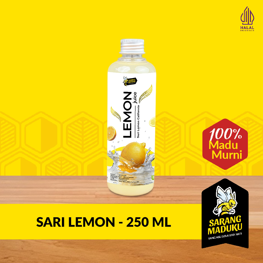 

Sarang Maduku Sari Lemon Asli Murni Pure Lemon Juice Detox Diet Natural Healthy