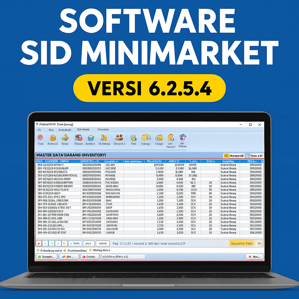 Software sid minimarket 6254