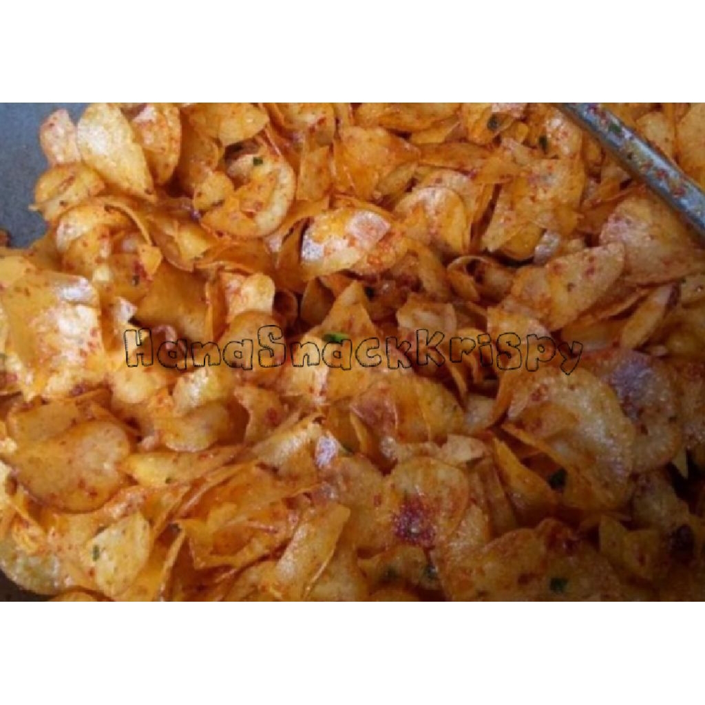

Keripik singkong pedas gurih enak renyah