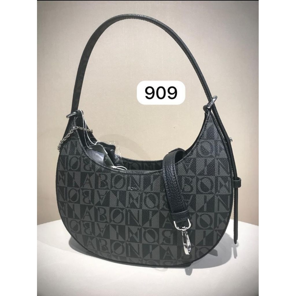 Bonia Original Monogram Hobo satchel