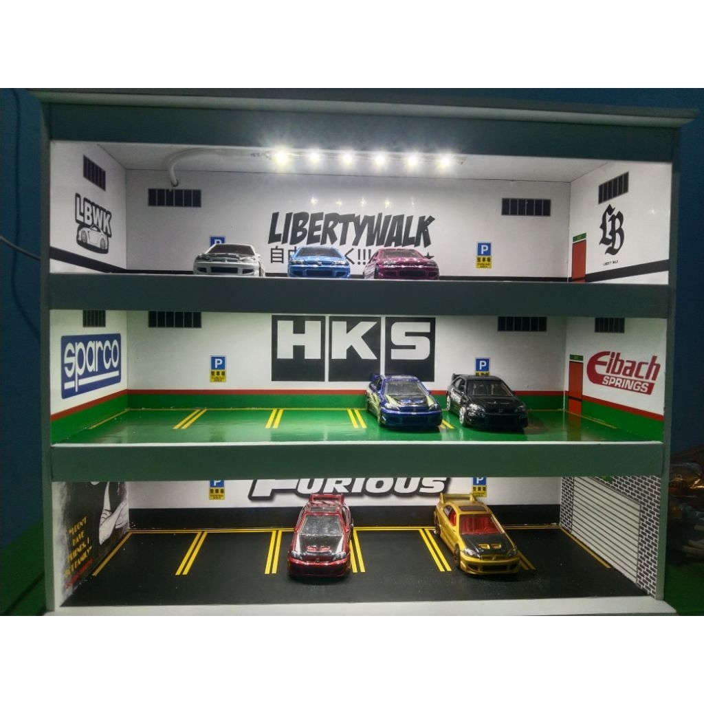 Diorama Basement 3 Tingkat