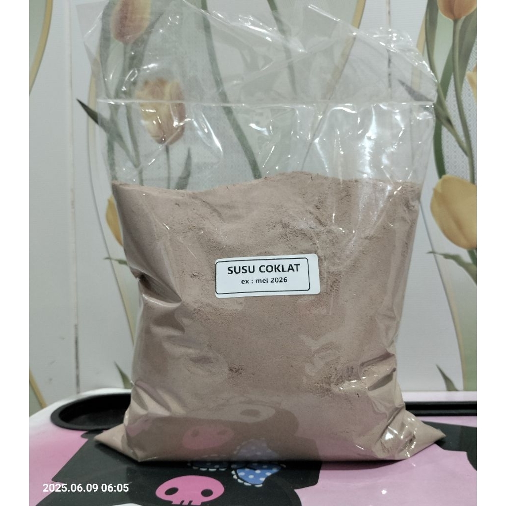 

susu bubuk cokelat 500gr dan 1000gr