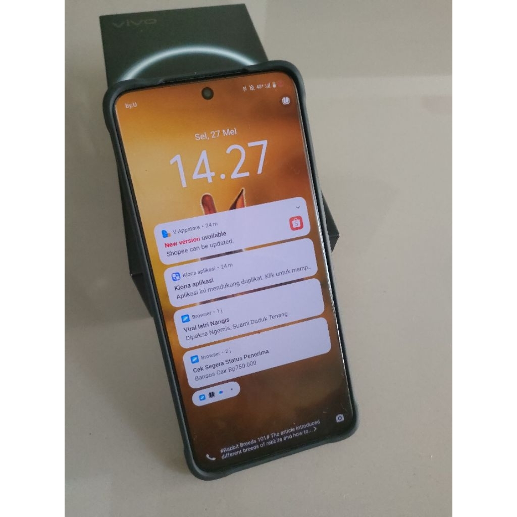 VIVO V50 RAM 12 MEMORY 256 LIKE NEW