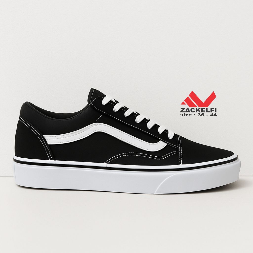 sepatu sneakers pria wanita / sepatu olah zackelfi / sepatu fashion / sepatu olah sd smp sma /