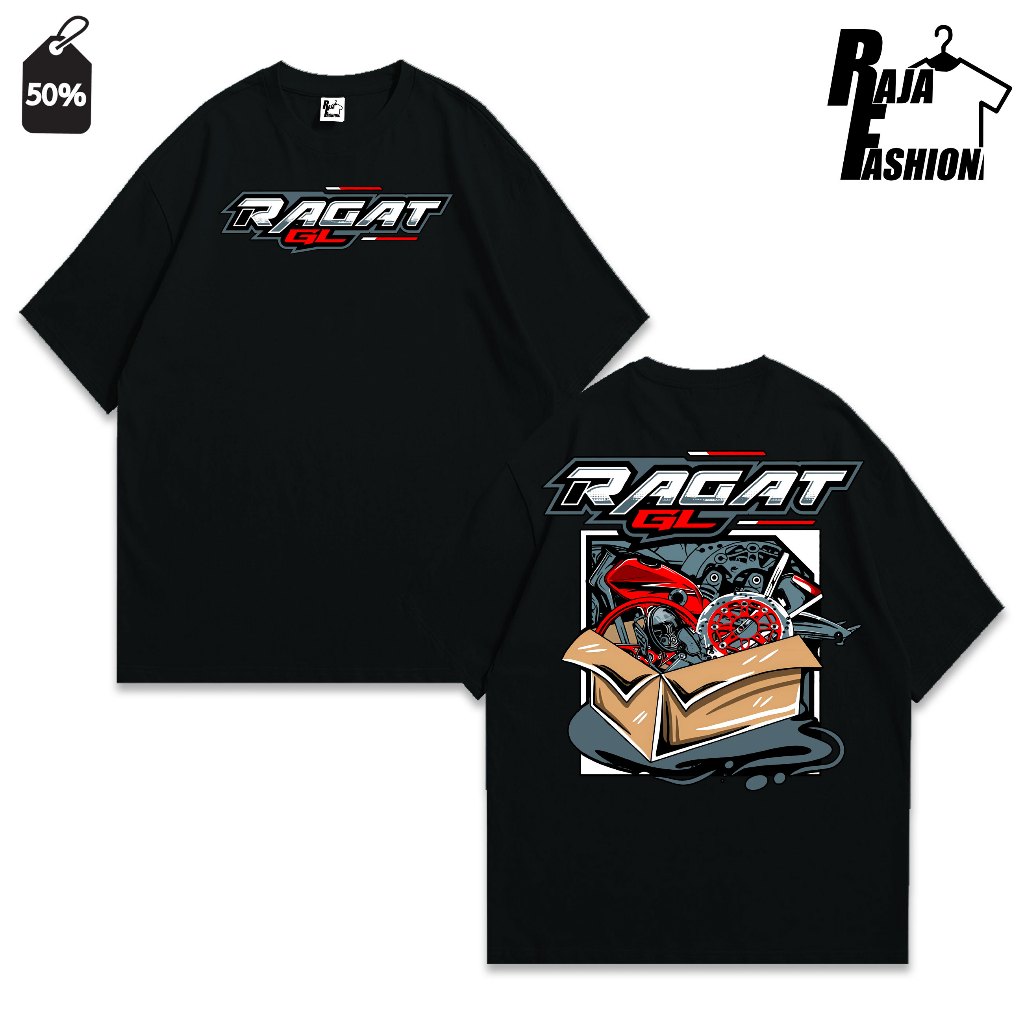 Baju Kaos Atasan Pria Ragat Honda Gank Herex Gl 100 Gl100 Max Pro Distro Original Murah Keren Bahan 