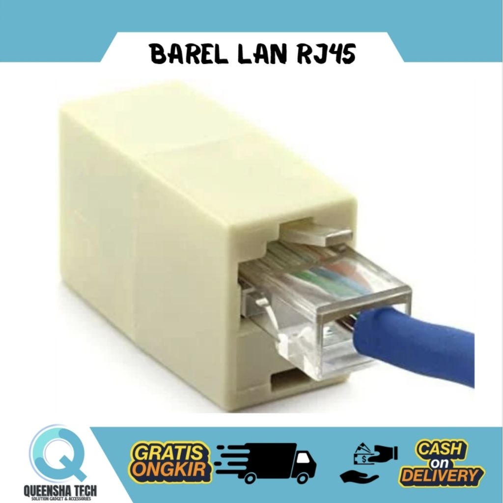 Barel LAN RJ45/Penyambung Kabel LAN