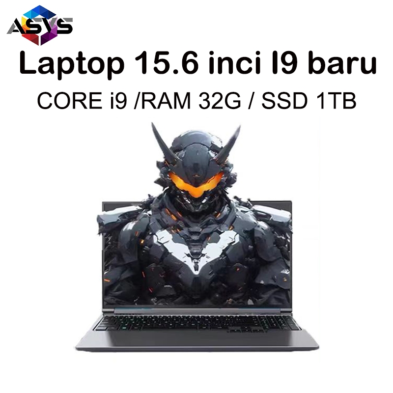 ASVS Laptop terbaru dengan prosesor Intel Core i9 generasi terbaru untuk game dan pekerjaan rumah, u