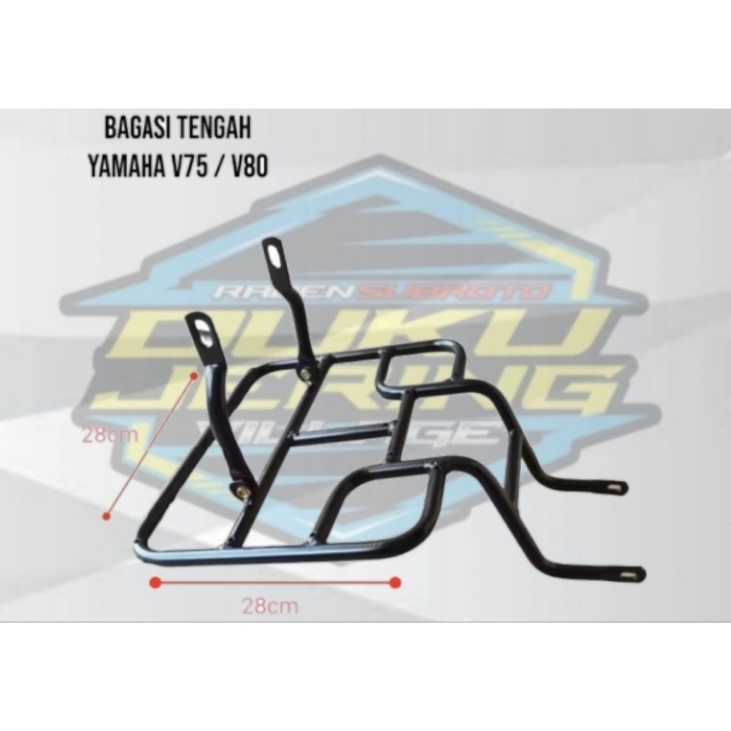 RAK BAGASI TENGAH YAMAHA V75 V80