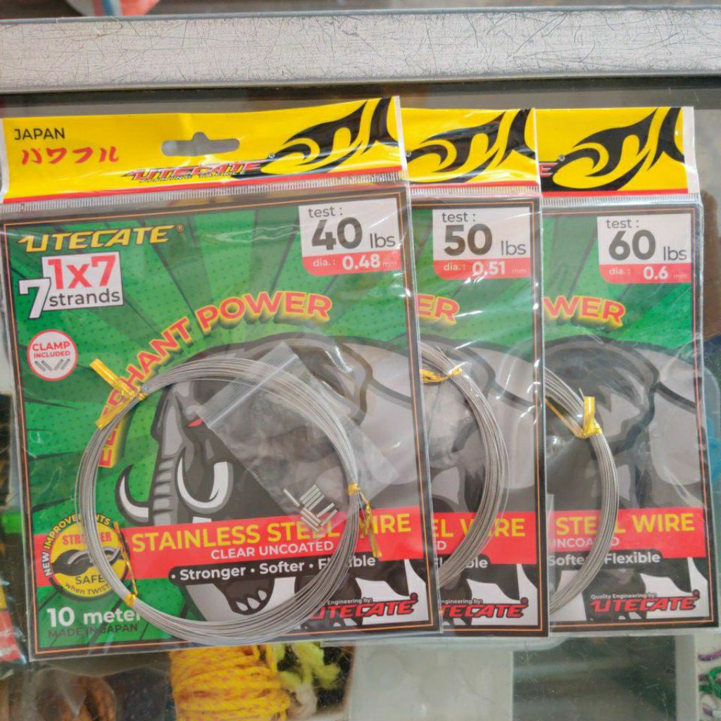 WIRE LEADER / SELING LEADER PANCING UTECATE 1X7 10M