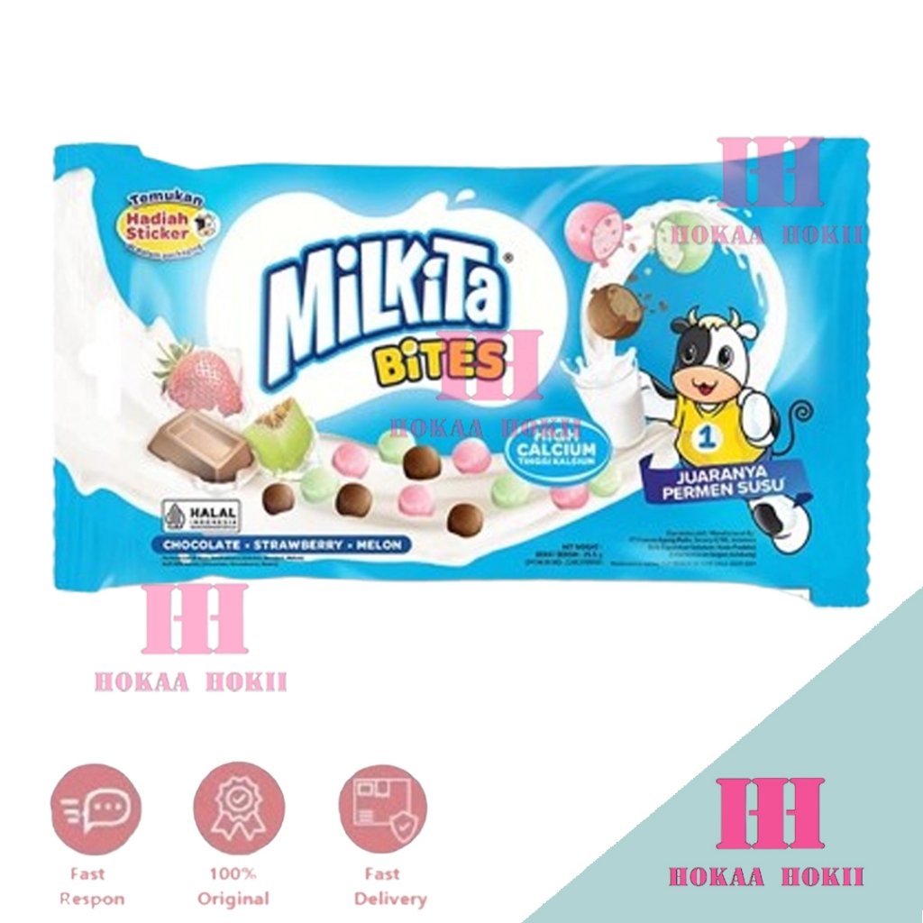 

Milkita Bites Permen Susu 25gr