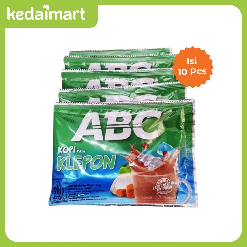 

ABC Kopi Rasa Klepon Renceng Isi 10 X 25 Gram