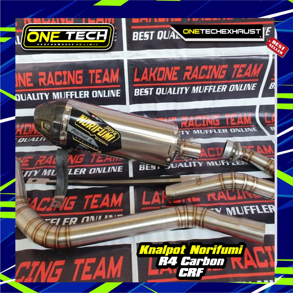 Knalpot Norifumi R4 Carbon Honda CRF230 CRF 230L 250F 250 RALLY 250L FF