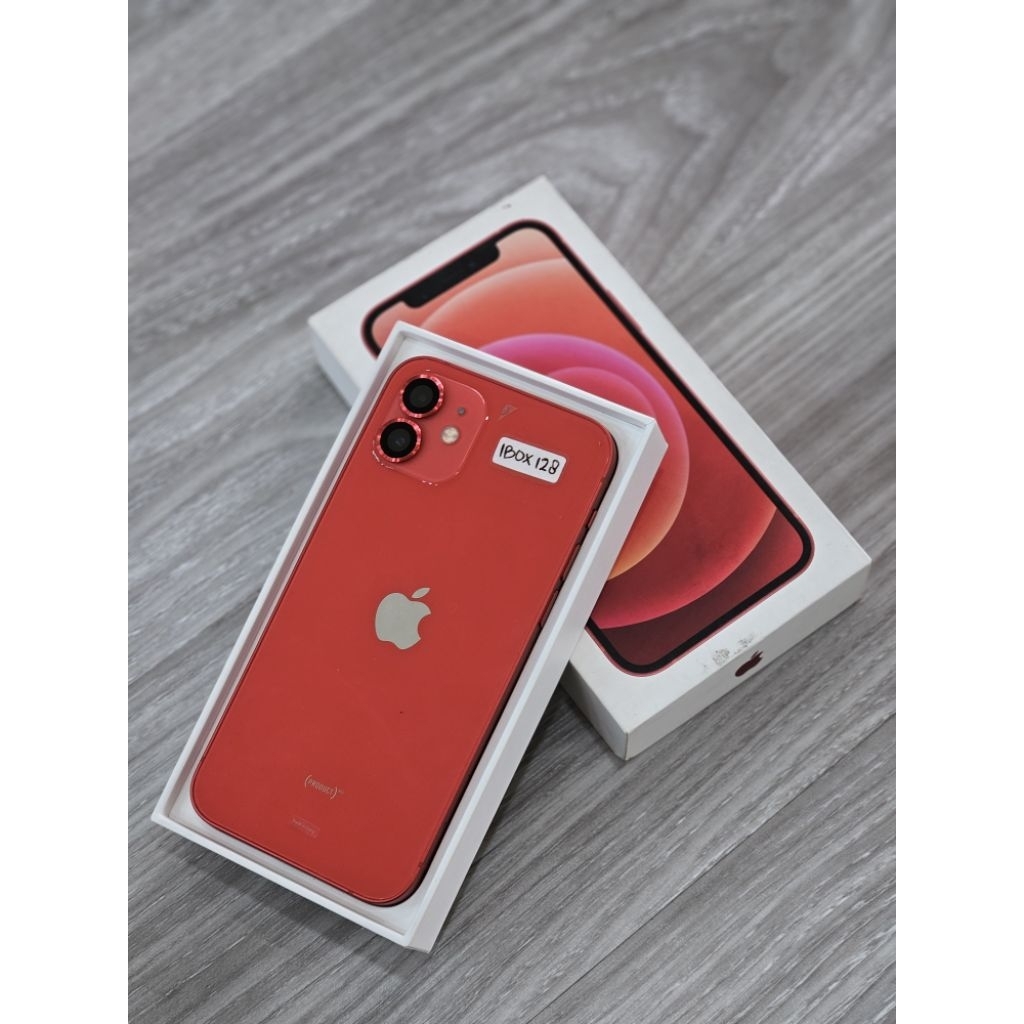 IPHONE 12 128GB iBox SECOND BEKAS Like New Fullset Bergaransi