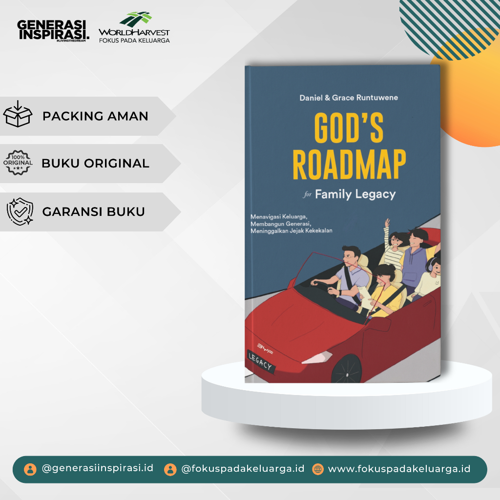 Buku God's Roadmap for Family Legacy