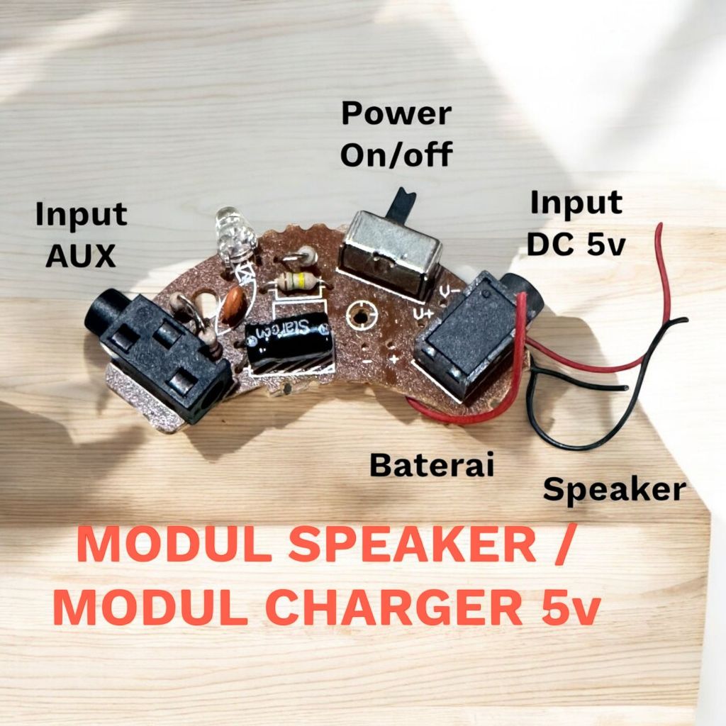 CUCI GUDANG MODULE MODUL SPEAKER 5V MODUL CHARGER 5V
