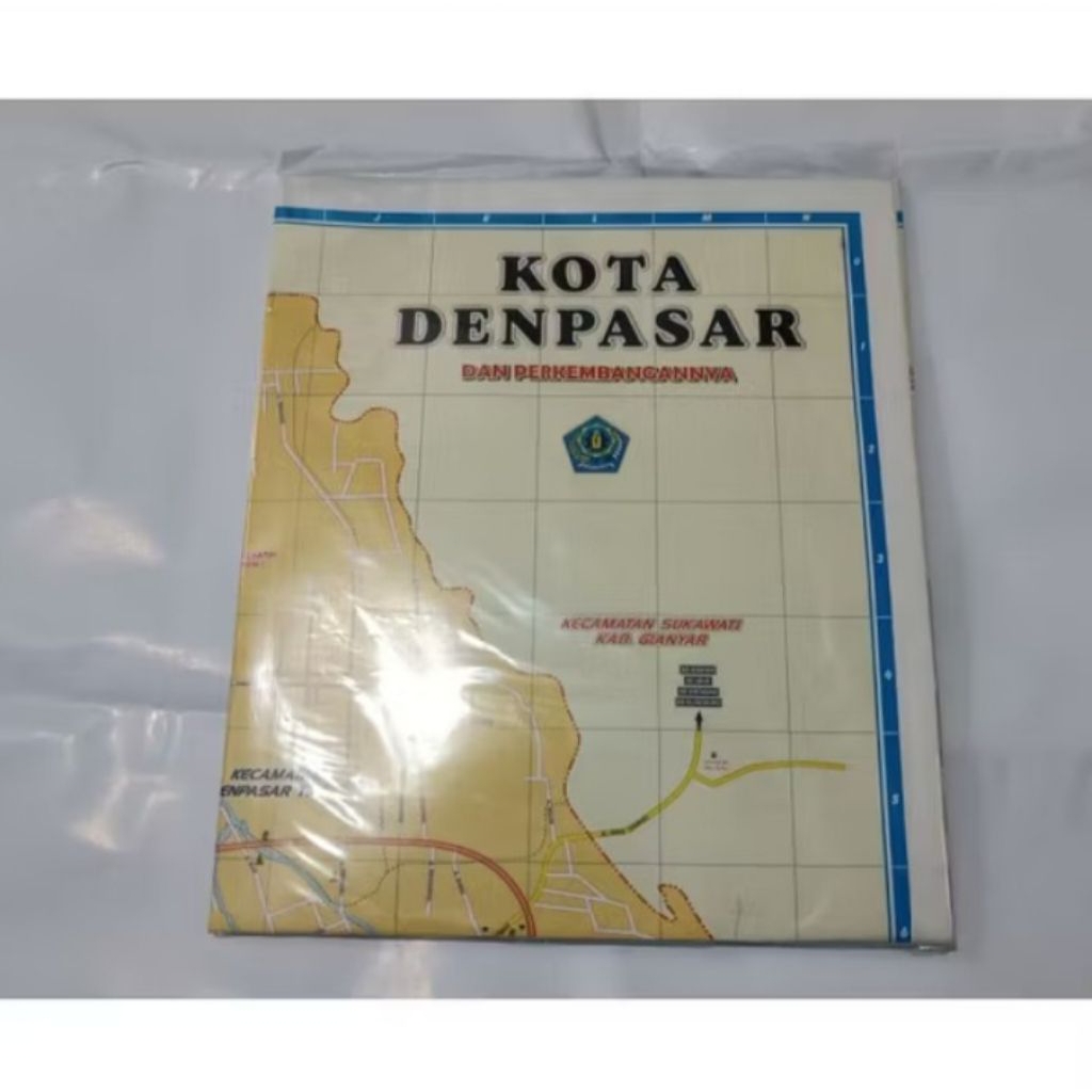 

Peta Provinsi Bali dan Kota Denpasar (Lipat Kecil)