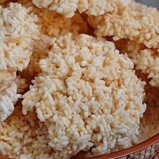 

Rengginang Bawang Mentah dan Matang Crunchy Gurih Renyah Krupuk Rengginang 500g