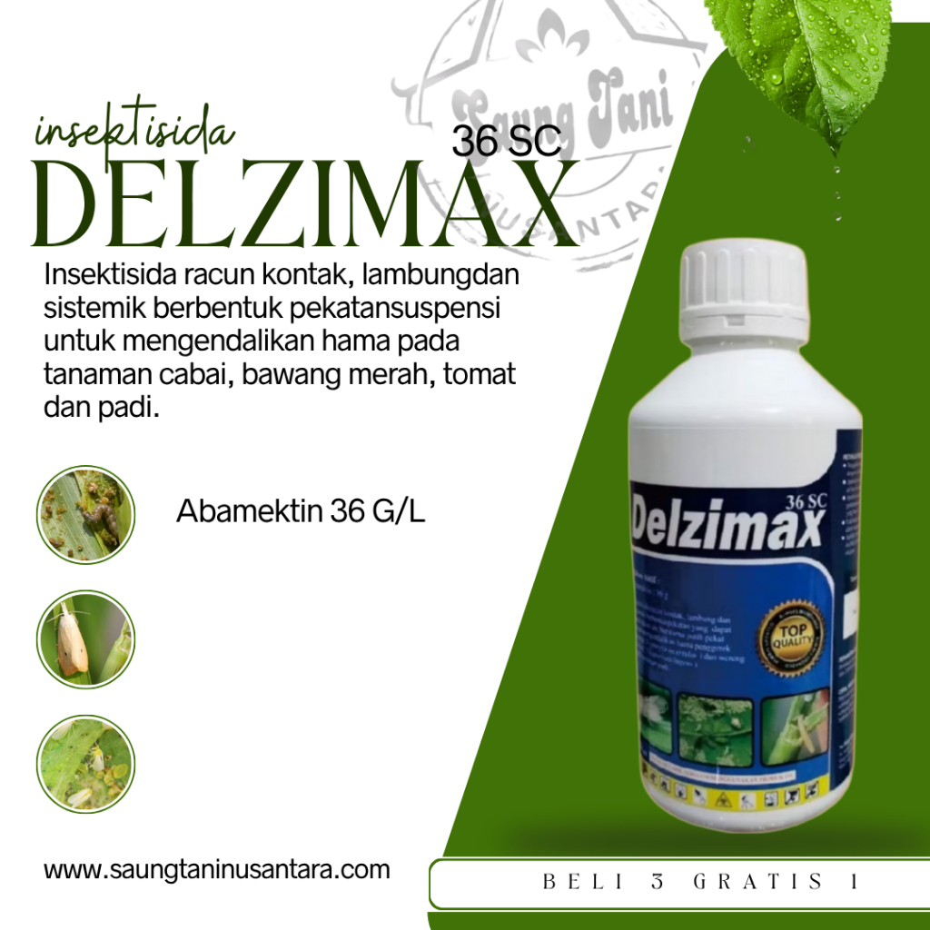 Insektisida Delzimax 36sc/1liter/promo